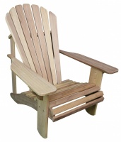 Classic Adirondack Hardwood Chair in Iroko