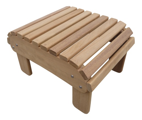 Classic Footstool in Iroko